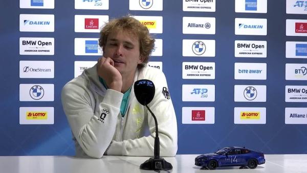 BMW Open: Alexander Zverev entschuldigt sich beim Publikum: "Es tut mir leid"