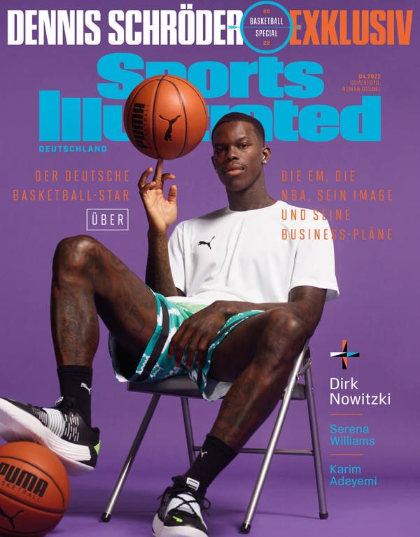 Die neue Ausgabe von Sports Illustrated mit dem deutschen Basketball-Star Dennis Schröder ist jetzt erhältlich.