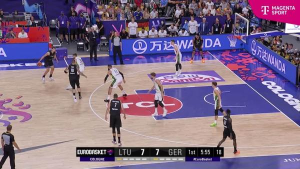 Basketball-Krimi: Deutschland besiegt Litauen und steht im Achtelfinale