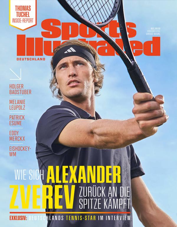 ie neue Ausgabe von Sports Illustrated mit Tennis-Superstar Alexander Zverev