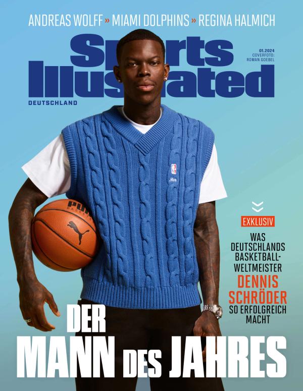 Dennis Schröder auf dem Sports-Illustrated-Cover