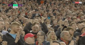 Liverpool-Fans applaudieren für Cristiano Ronaldo