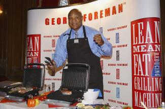 George Foreman vermarktet seine Grills
