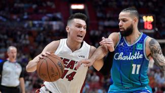 Miami Heat gegen Charlotte Hornets in der NBA