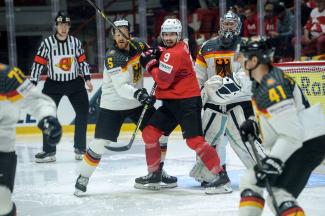 Eishockey-WM: Deutschland gegen die Schweiz