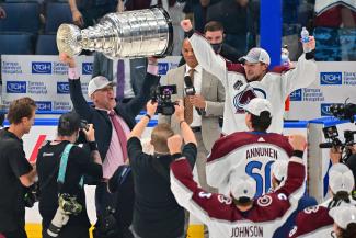 Colorado Avalanche gewinnen den Stanley Cup 2022 in der NHL.