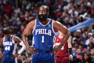 James Harden von Philadelphia 76ers