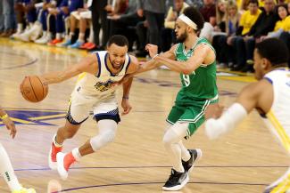 Steph Curry vs Derrick White NBA Finals Game 2