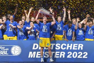 Alba Berlin wird deutscher Basketball-Meister 2022