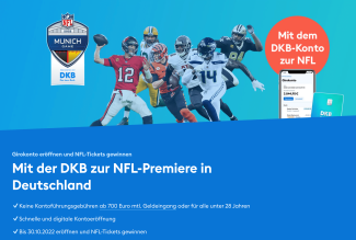 DKB-Gewinnspiel für NFL Munich Game 2022