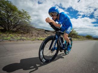 Triathlet Patrick Lange beim Ironman auf Hawaii