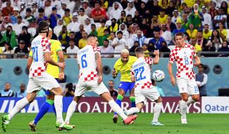 Kroatien gegen Brasilien im WM-Viertelfinale