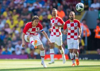 Kroatien-Star Luca Modric