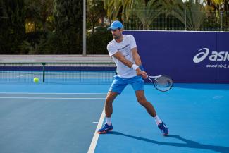 Tennis-Star Novak Djokovic 