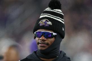 Lamar Jackson von den Baltimore Ravens