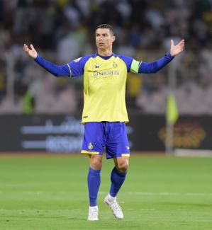 Cristiano Ronaldo im Trikot seines neuen Arbeitgebers Al-Nassr