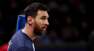 Lionel Messi von Paris Saint-Germain