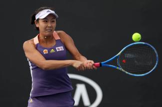 Peng Shuai bei den Australian Open 2020
