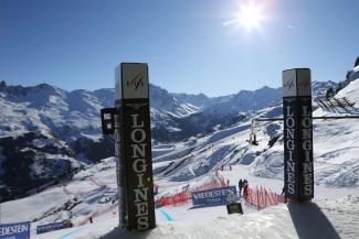 Longines-Zeitmessung beim Ski-Alpin-Weltcup