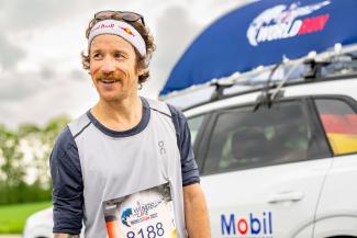 Florian Neuschwander beim Wings for Life World Run
