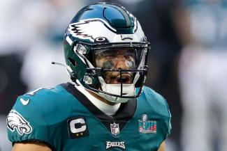 NFL-Topverdiener Jalen Hurts von den Philadelphia Eagles