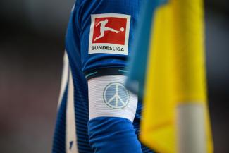 Das Bundesliga-Logo auf dem Trikot eines Hoffenheim-Spielers