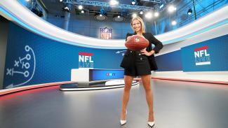 NFL-Moderatorin Jana Wosnitza