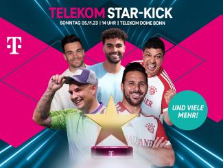 Gewinnspiel Telekom-Star-Kick Bild
