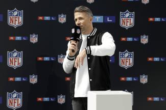 NFL-Moderator Florian Ambrosius bei RTL