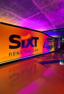 SIXT ist exklusiver Partner der Los Angeles Lakers