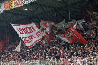 Union-Berlin-Fans im Stadion