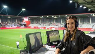 Sport1-Kommentatorin Christina Rann