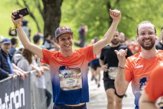 Andreas Wellinger beim Wings for Life World Run