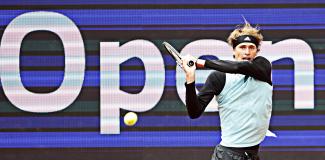 Alexander Zverev bei den BMW Open